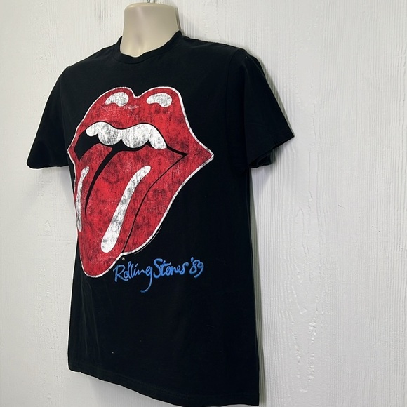 Rolling Stones - Rolling Stones Red Tongue 1989 Graphic Short Sleeve T Shirt M - Picture 4 of 8